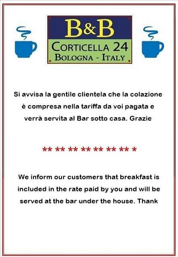 Bed And Breakfast Corticella 24 Bolonia Exterior foto